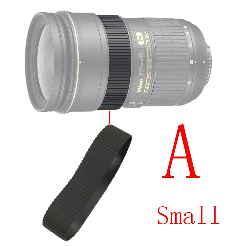 Резиновое кольцо для объектива Nikon AF-S NIKKOR 24-70 мм 1:2.8G ED запасная деталь |