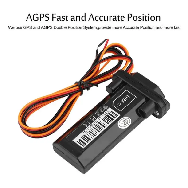 Автомобильный GPS-трекер водонепроницаемый мини-GPS-трекер со встроенным