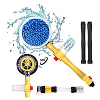 car cleaning brush auto 360 degree water flow rotating car wash brush with soap dispenser long handle auto cleaning accessories