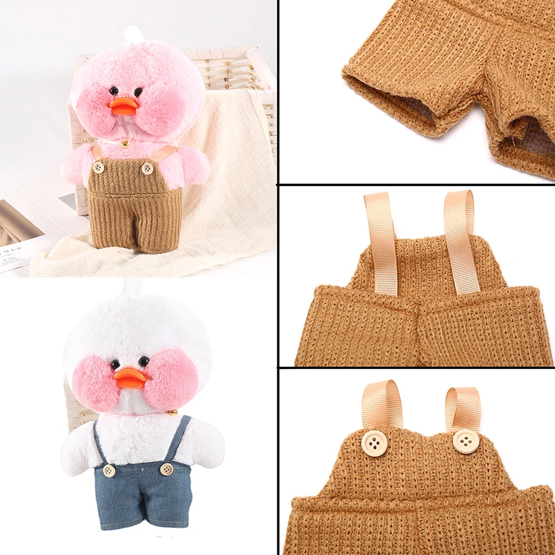 

Yellow Duck Plush Toy Clothes And Accessories Cute Plush Dolls Soft Animal Dolls Children's Toys Birthday Gifts 2022