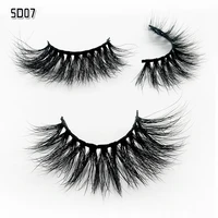 5d false eyelashes natural thick cross makeup sets fluffy lashes accessories