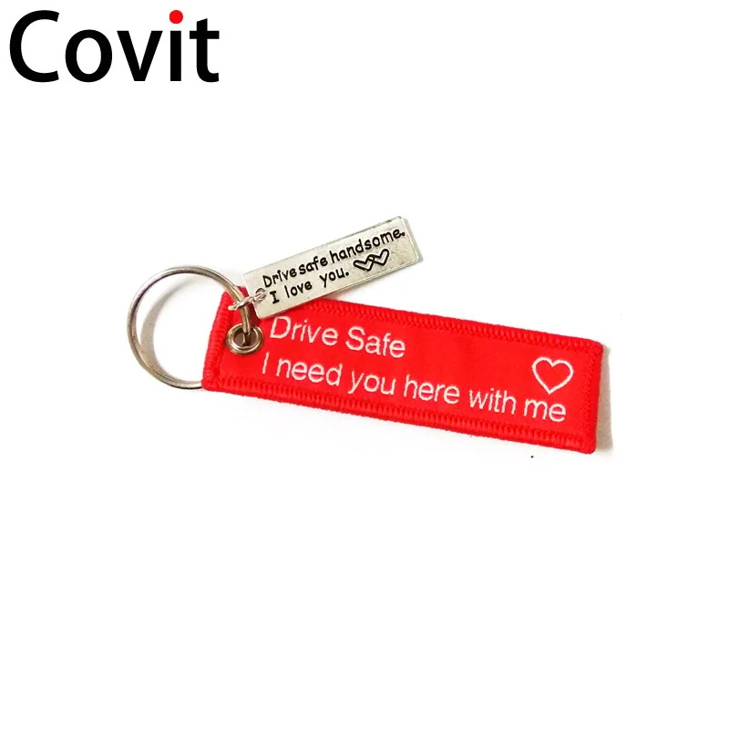 Металлический гравированный привод безопасный красивый я люблю вас Брелки для