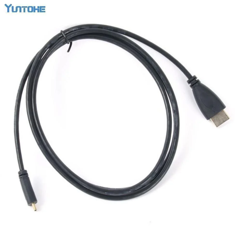 Кабель преобразователь 1080 шт. 1 м 3 фута 2 6 футов 9 5 Micro HDMI совместимый кабель