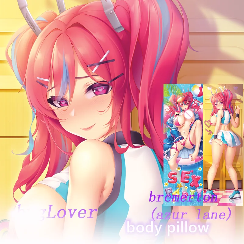 Двухсторонняя наволочка для подушки с принтом в натуральную величину дакимакура