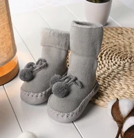 girls baby socks shoes bed indoor walking toddlers girl boy casual first walkers winter skid resistance infant