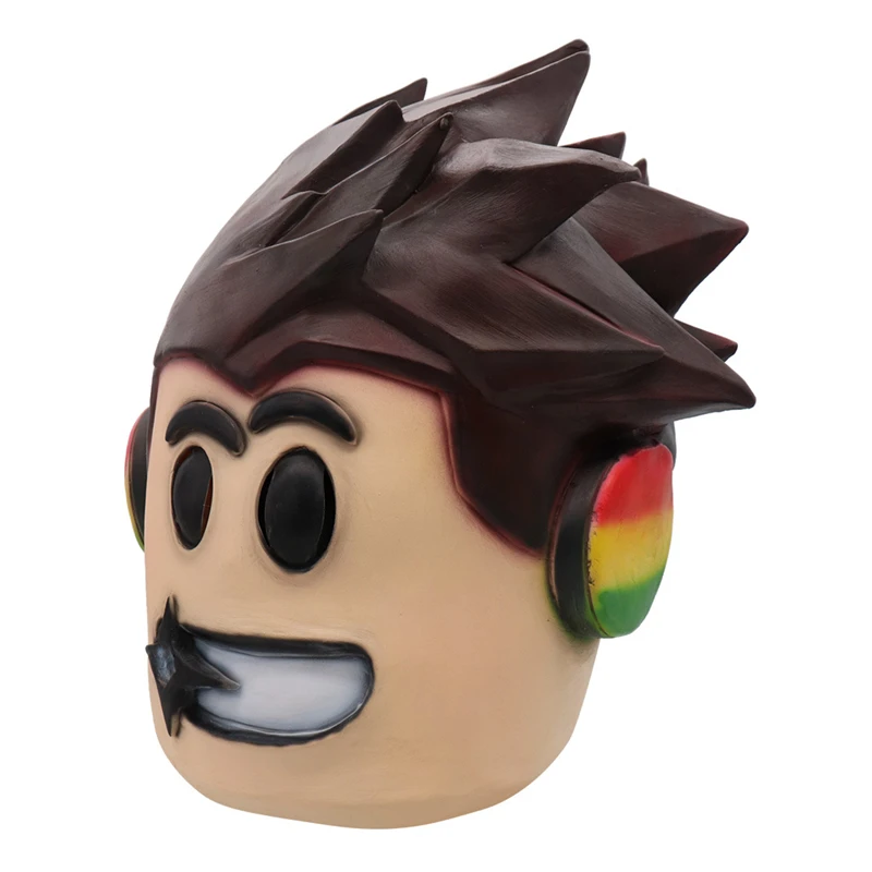 Аниме игры Kawaii маскарадные маски для мальчиков Детский Взрослый шлем латексная