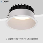 Потолочный точечный светсветильник DBF, Бескаркасный, 3 температуры, 7-15 Вт, 2020