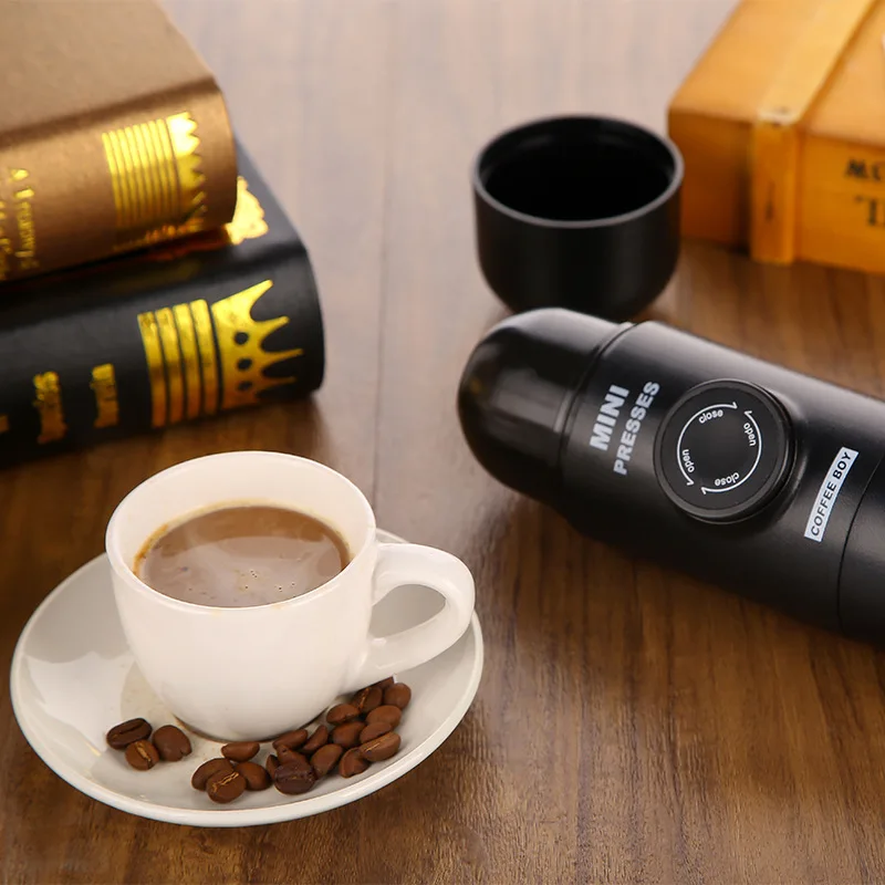 Новая ручная кофеварка портативная кофемашина для капсул Nespresso мини