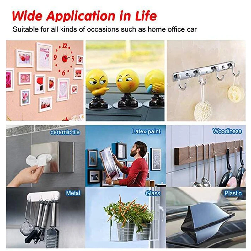 Многофункциональная нано лента 3 м универсальная двухсторонняя многоразовая