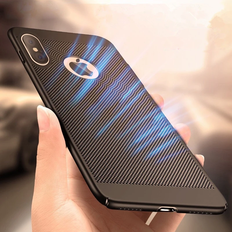 Теплоотвод чехол для iPhone 11 Pro Max 6 5 2019 Жесткий ПК полый s XS XR X 7 8 Plus Тонкий |