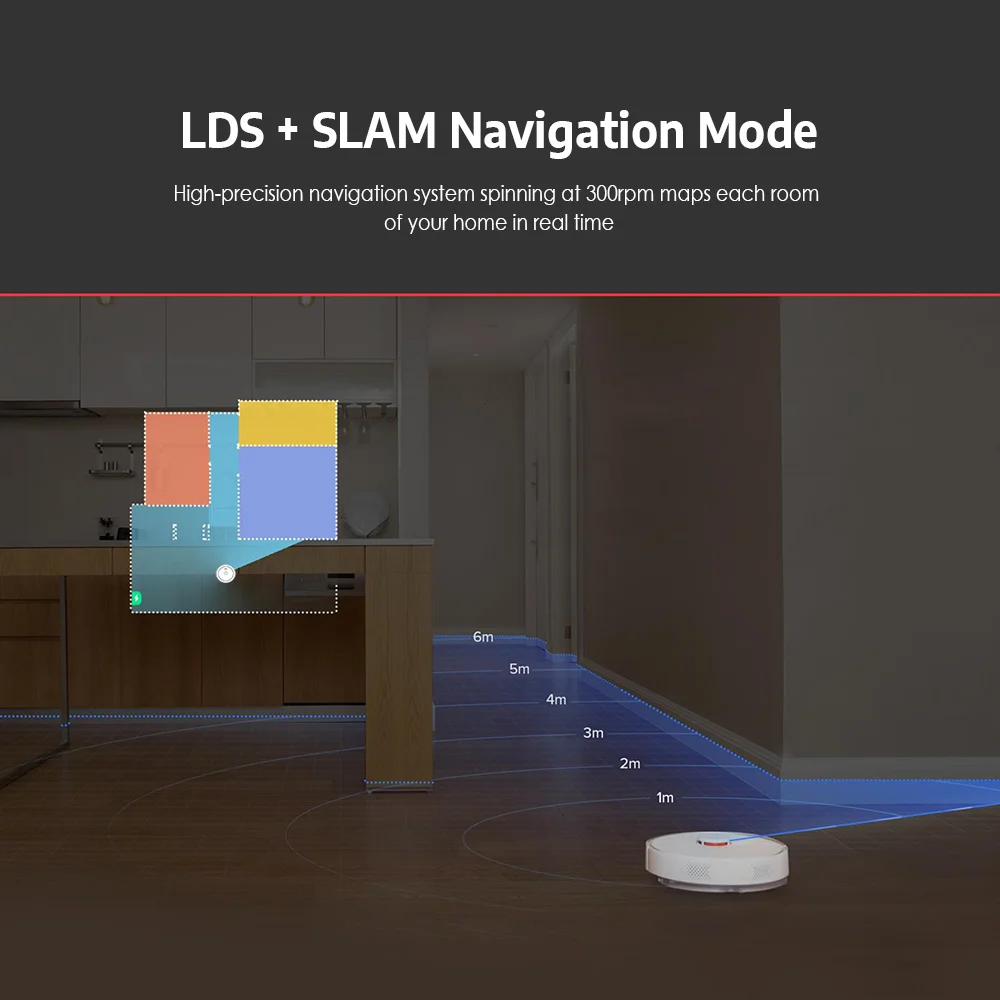 Робот пылесос Roborock S6 для сухой и влажной уборки беспроводной|Пылесосы| |