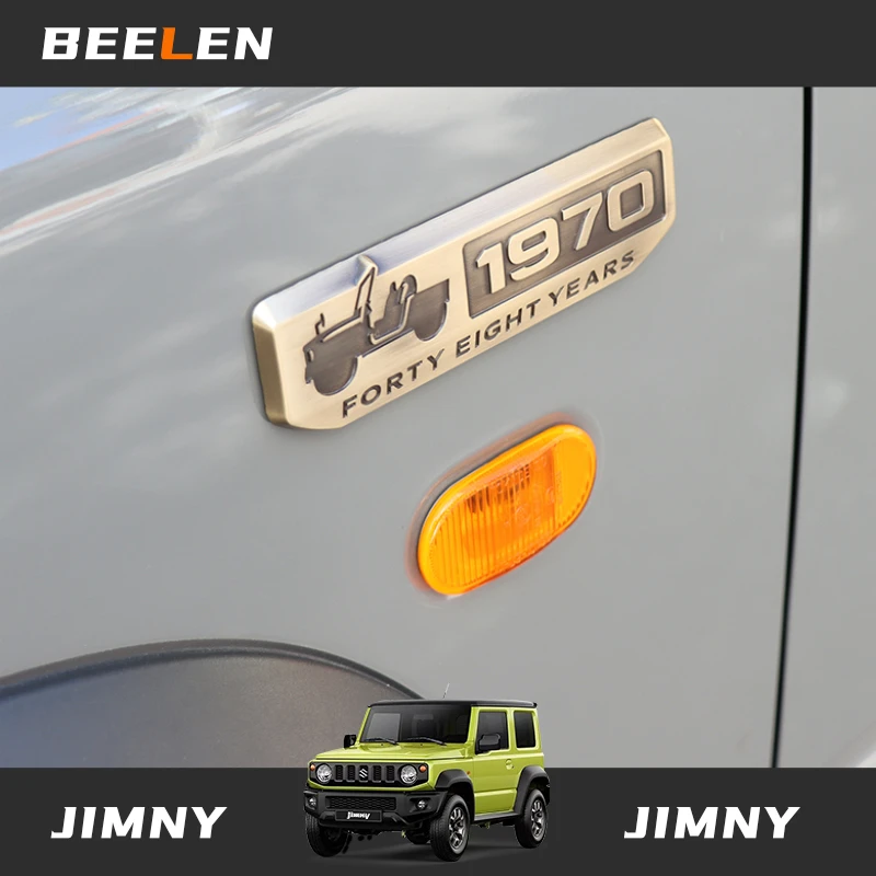Эмблема автомобиля 1970 памятная Металлическая Для Suzuki Jimny JB64 JB74w 2019 2020 аксессуары