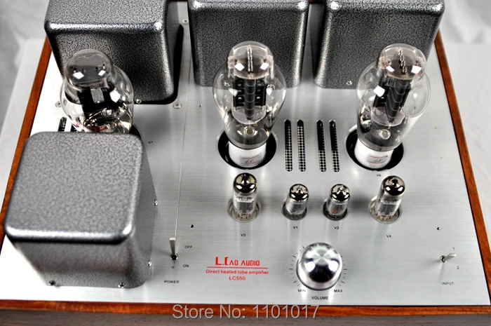 Laocao LC-550 300B Полный прямой усилитель нагревательной трубки HIFI EXQUIS одноконтурная вакуумная лампа Amp 12 Вт* 2