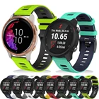 Ремешок для наручных часов, 20 мм, силиконовый, для Garmin Forerunner 245, 645, музыка, vivomove 3 HR, S40