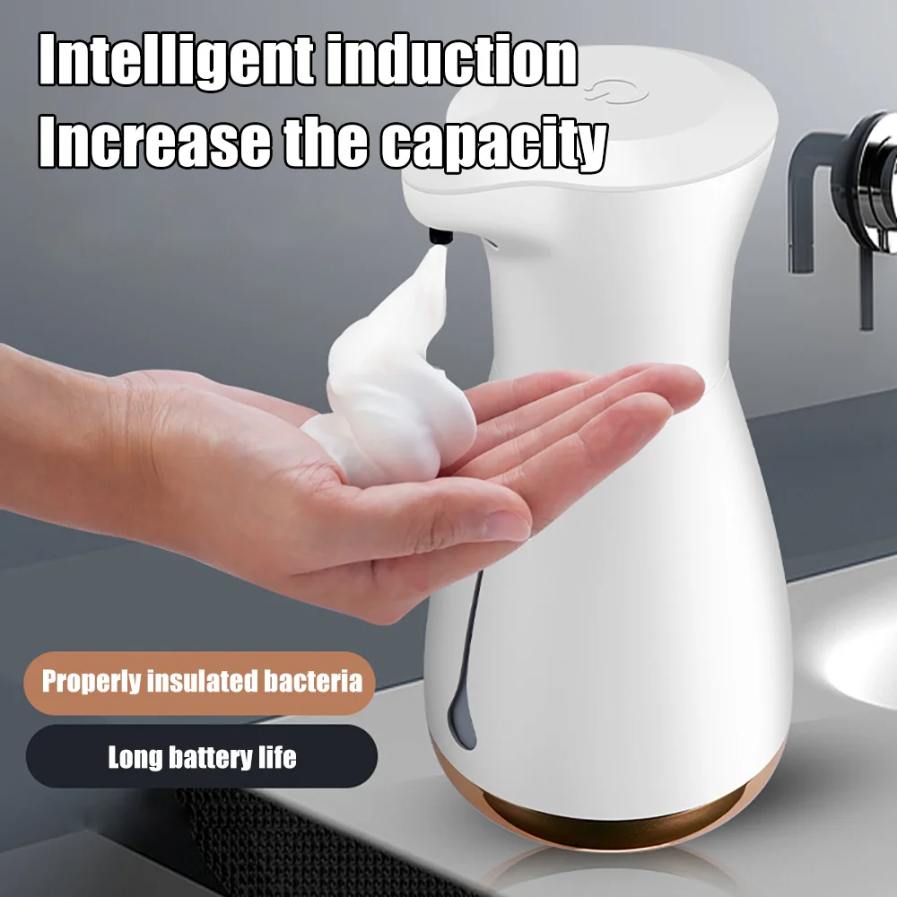 

2022 New Soap Dispenser USB Rechargeable Kitchen and Bathroom Accessories 800ML Infrared Sensor Hand Sanitizer Soap Dispenser