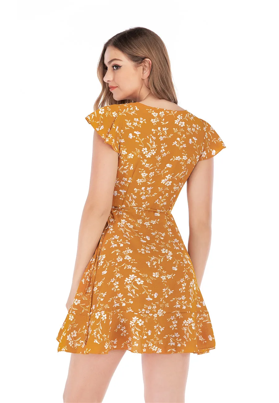 Женские праздничные пляжные комбинезоны с V образным вырезом милые сексуальные