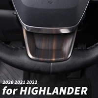 steering wheel sticker for toyota kluger highlander xu70 fourth generation refit 2022 2021 2020 car accessories interior