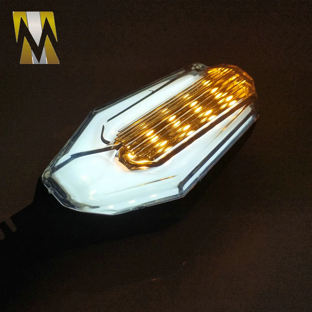 12V LED 8 мм винтовой болт Универсальный мото Фонарь указателя поворота для