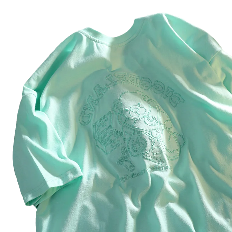 

Mint Green T-shirt Female 2021 New Summer Short Sleeve Loose Korean Chic Top Short Sleeve Design Tee Women Casual loose T Shirt