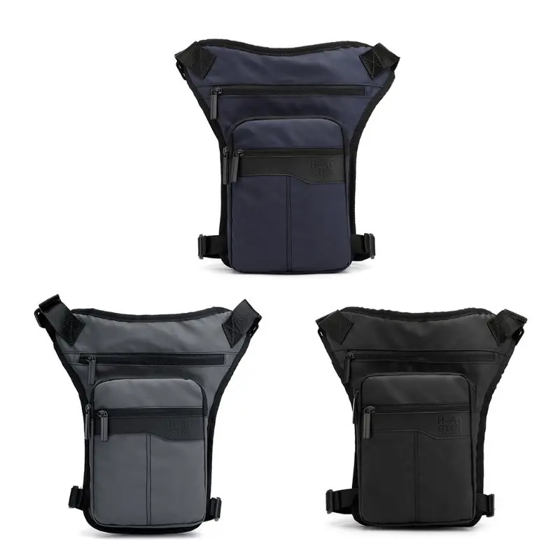 Модная мужская нейлоновая поясная сумка для мотоциклистов на бедрах дорожная