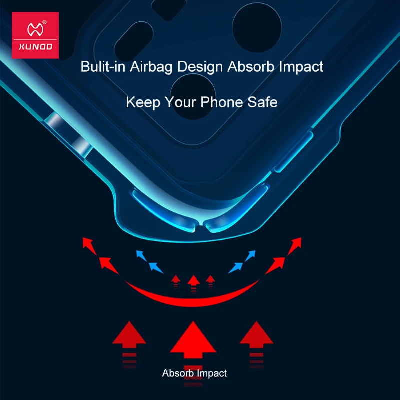 Чехол для Huawei P40 Pro + противоударный чехол защитный прозрачный перчатка подушка