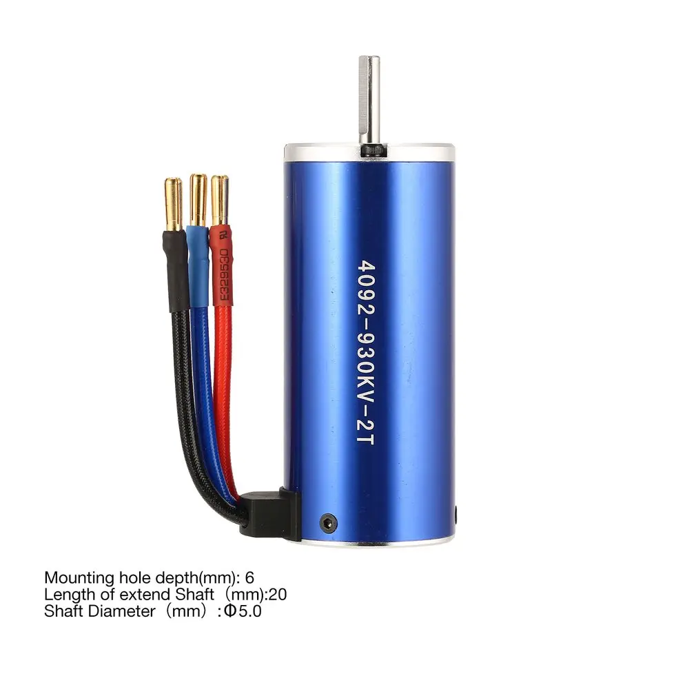 

TC-CY 4068 4074 4092 3T KV1180 5mm Sensorless Brushless Motor for Off-road RC Remote Control Car Model Spare Parts Component DIY