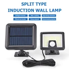 Уличный светильник на солнечной батарее с датчиком движения, 110 светодиодный одов, лм