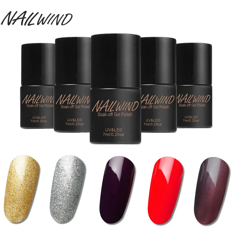 NAILWIND Lasting Women 7 мл Гель лак для ногтей нейл арта UV LED гель|Лак ногтей| |