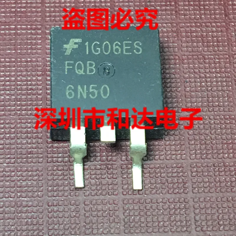 

FQB6N50 TO-263 5.5A 500V