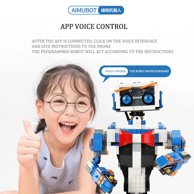Mould King Moc Rc Intelligent Programming Robot Model Building Blocks High-Tech Educational Assembly Bricks Toys Gifts For Kids | Игрушки и