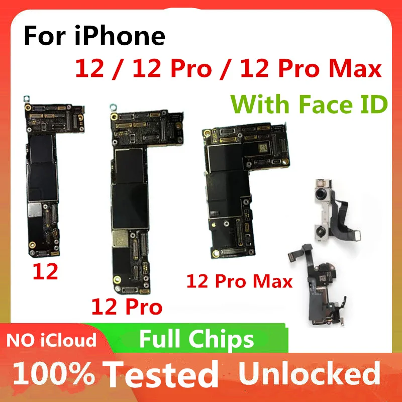 Материнская плата для IPhone 11 / Pro Max 12 с полными ЧИПАМИ без Icloud оригинальная