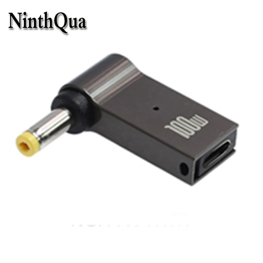 

1 шт., адаптер для быстрой зарядки, 100 Вт, 4,8*1,7 мм