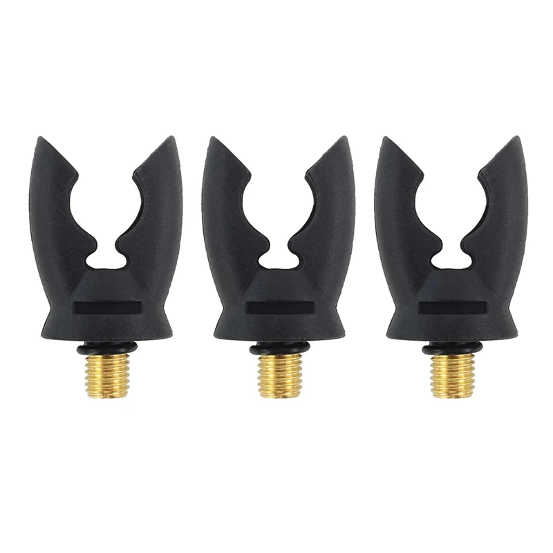 

3Pcs Carp Fishing Grip Rod Rest Head Silicone Gripper for Carp Fishing Alarm and Buzz Bar Fishing Accessories