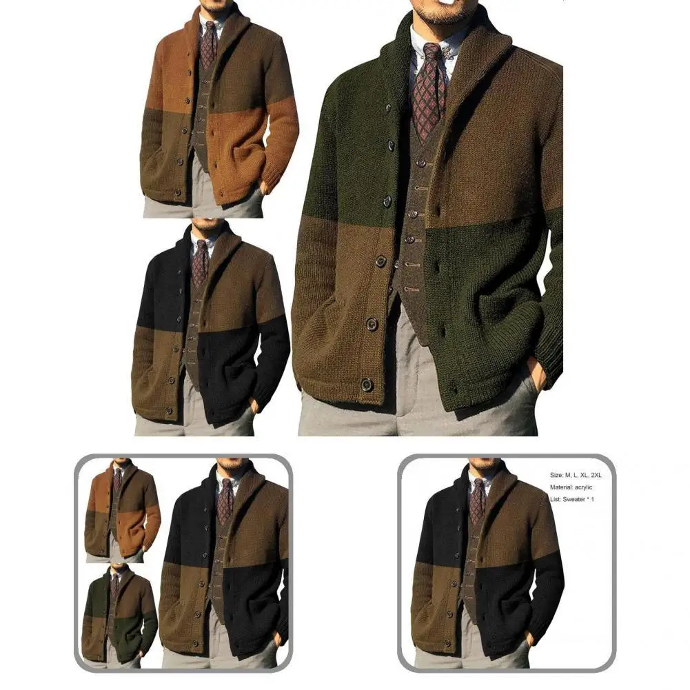 

Мужское пальто, популярный красивый дизайнерский свитер, теплый мужской свитер с обычным рукавом