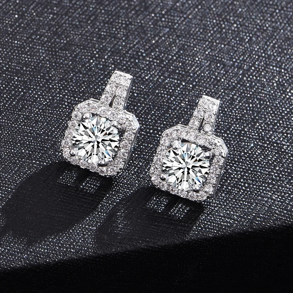 

Temperament Fashion Stud Earrings Female Gift White Jewelry Hot Sale Stud Earrings Korean Jewelry Pair/Set