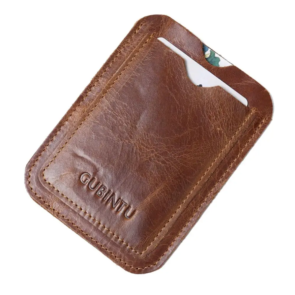 Новый брендовый тонкий держатель для кредитных карт мини кошелек мужской и