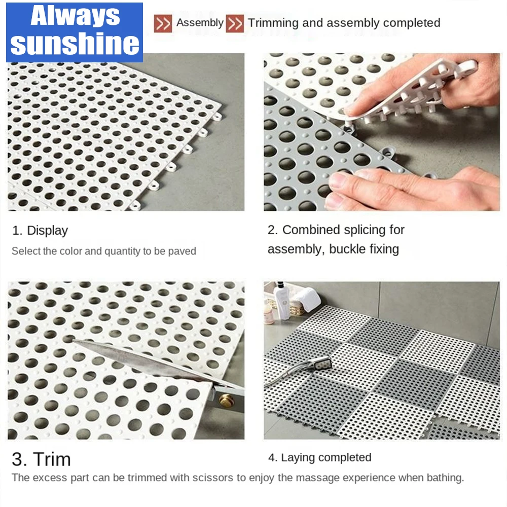 Можно резать мягкие коврики для ног противоударные туалета Нескользящие Коврики