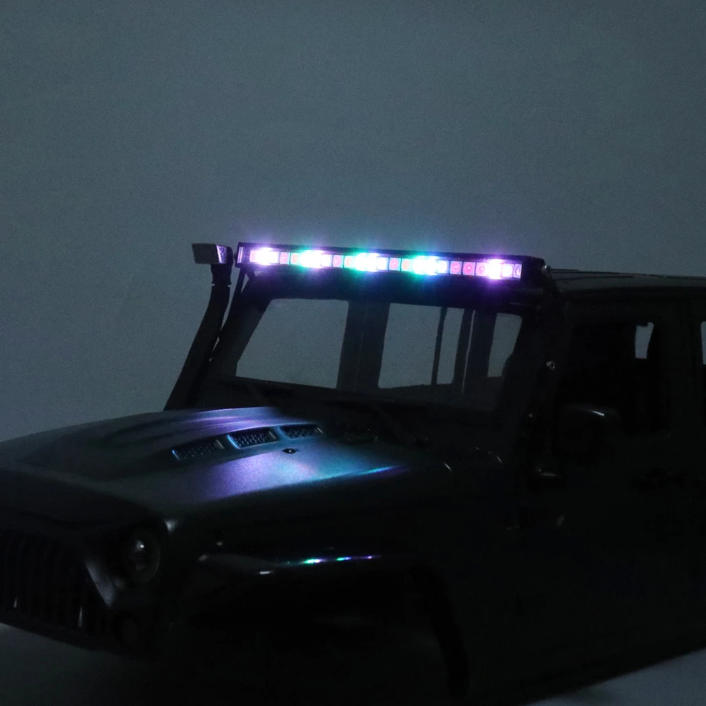 155 мм RC лампа для крыши автомобиля красочная Водонепроницаемая 24 светодиодный