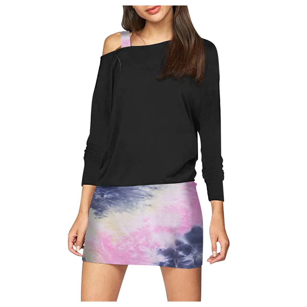 Для женщин костюм 2 шт./компл. модные женские туфли рубашка с длинными рукавами