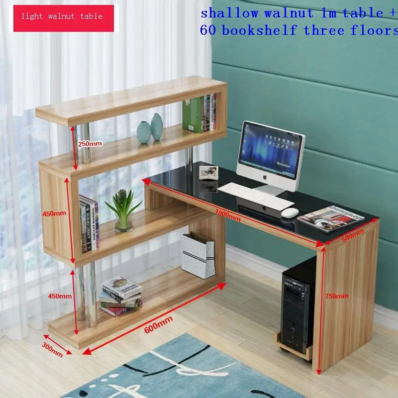 Стол офисный портативный с поддержкой ноутбука настольного компьютера | Мебель