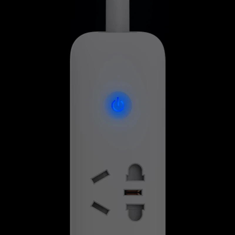 Оригинальный умный удлинитель Qingmi XiaoMi Mjia с 3 USB-портами Wi-Fi 5 В/2 4 А быстрая зарядка
