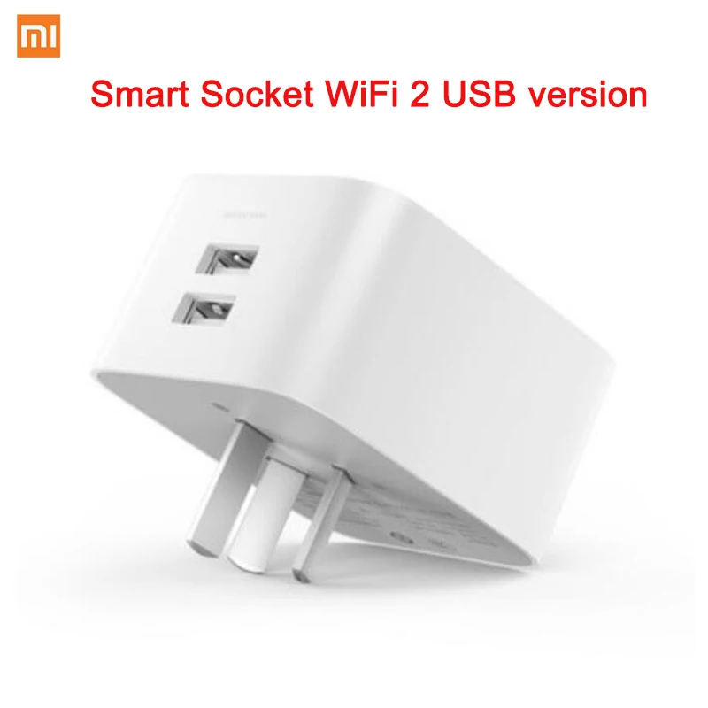 2 USB Version Xiao mi силовая лента 2.1A Быстрая зарядка 3 USB удлинительная розетка 6 розеток адаптер США Великобритания ЕС AU mi силовая полоса - Цвет: 2 USB Version
