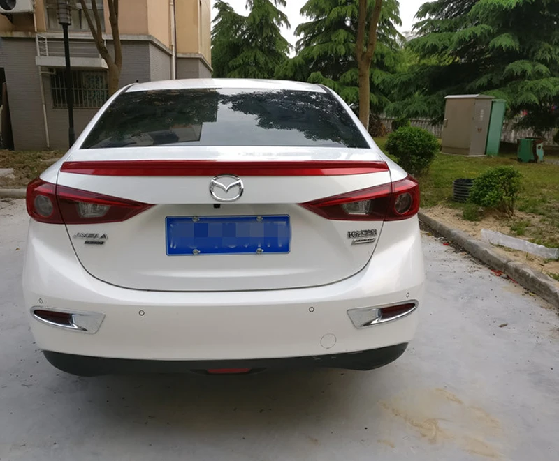 Для Mazda 3 Axela автомобильное украшение 2014 2015 2016 2017 ABS пластиковая краска цветной