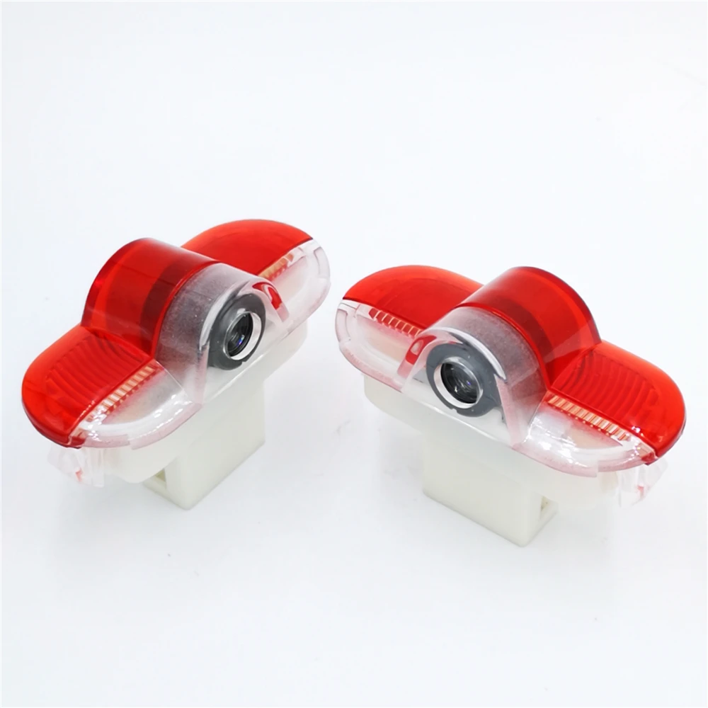 

2PCS/LOT Car LED light For Logo Projector Door Warning Welcome Light For VW golf 4 mk4 touran caddy mk4 bora Beatles