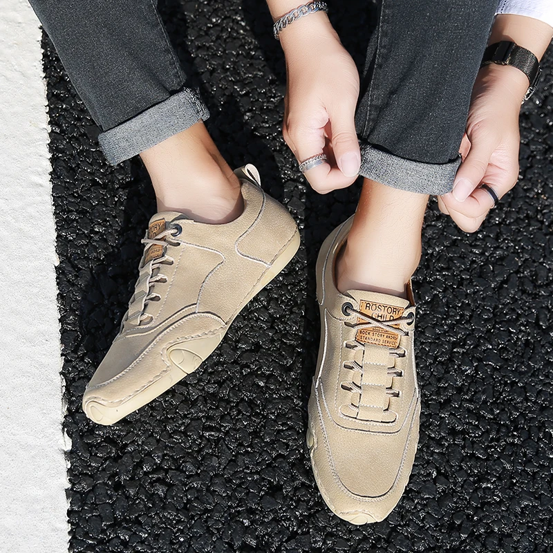 

Formal Mens Shoes Moccasins For Men Zapatos Cuero Hombre Men's Leather Shoes Fashion 2020 Casual Genuine Sapato Masculino
