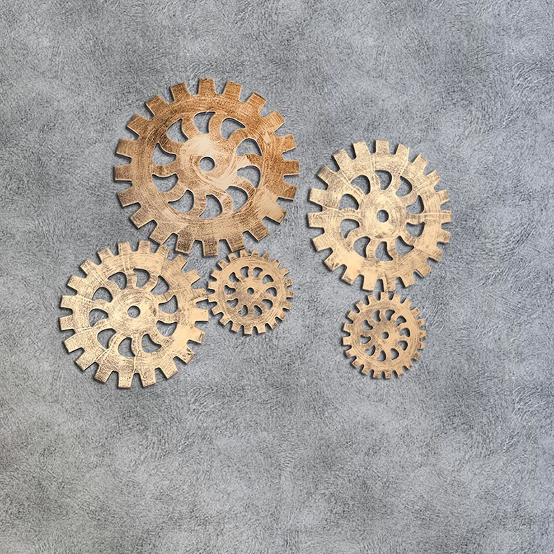 Шестеренка для гостиной спальни стола сделай сам Настенный декор бара и магазина