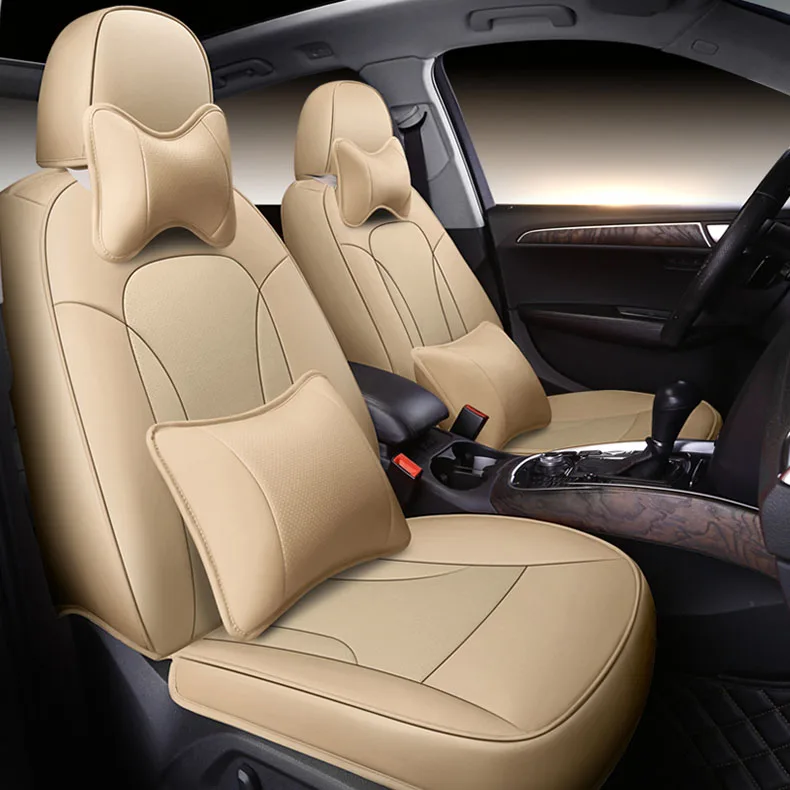 Специальный чехол из воловьей кожи на автомобильное сиденье для Honda fit civic CRV XRV