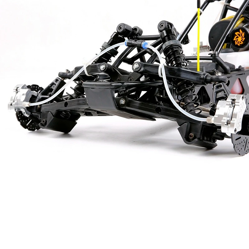 

Front Wheel Hydraulic Brake System for 1/5 Scale Hpi KM Baja 5B 5SC RC Car Part