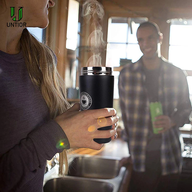 Кружка-термос из нержавеющей стали с двойными стенками | Дом и сад