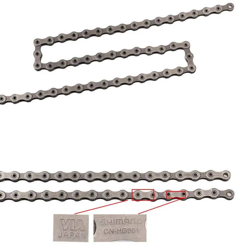 Shimano xtr da hg901/hg9000 горный велосипед/bicicleta de estrada 11-velocidade универсальная цепь